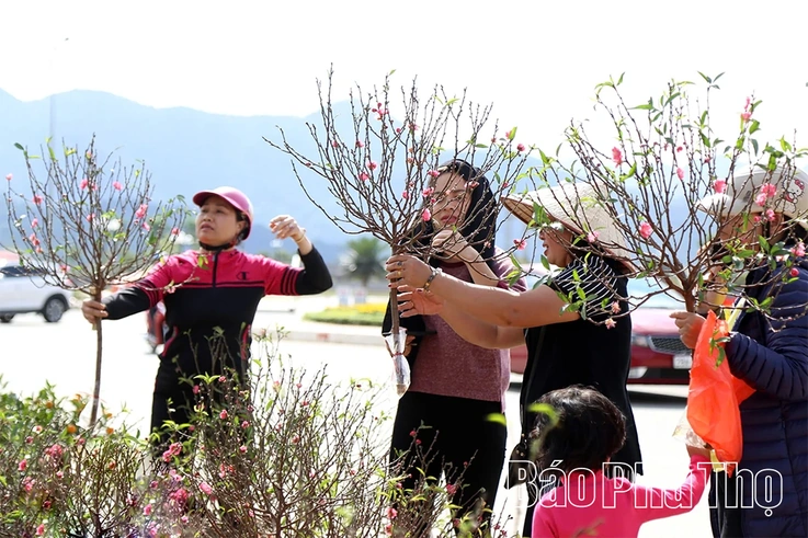 Sắc màu phiên chợ Tết