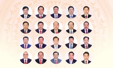 Bí thư, Chủ tịch các tỉnh, thành phố là đại biểu Quốc hội khóa 16