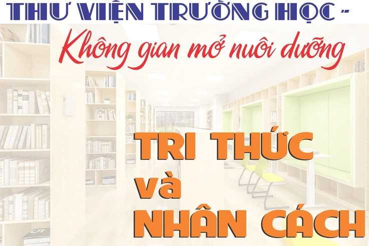 Thư viện trường học - Không gian mở nuôi dưỡng tri thức và nhân cách