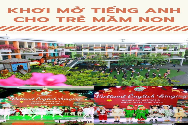Khơi mở tiếng Anh cho trẻ mầm non