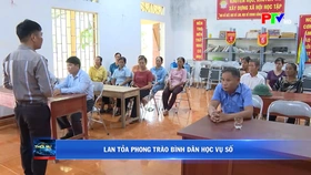 Lan tỏa phong trào bình dân học vụ số