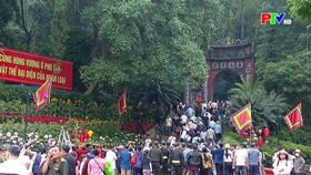 Trang nghiêm không khí hành hương về Đền Hùng trước ngày chính lễ